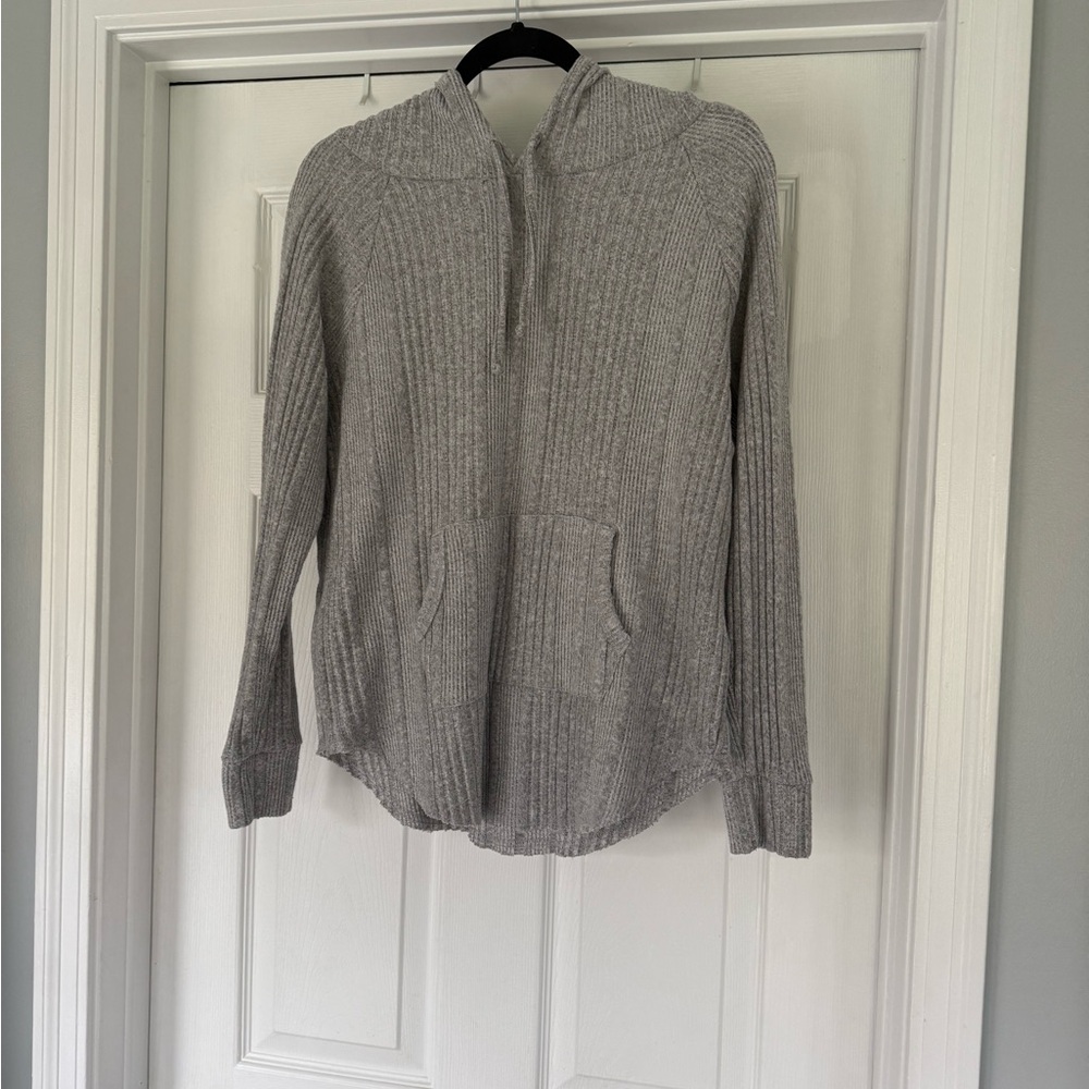 Womens SO Cozy Tunic. Large Gray